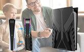 Coque pour PS5 personnalisée noire – Design Unique - PANDAGLOBE